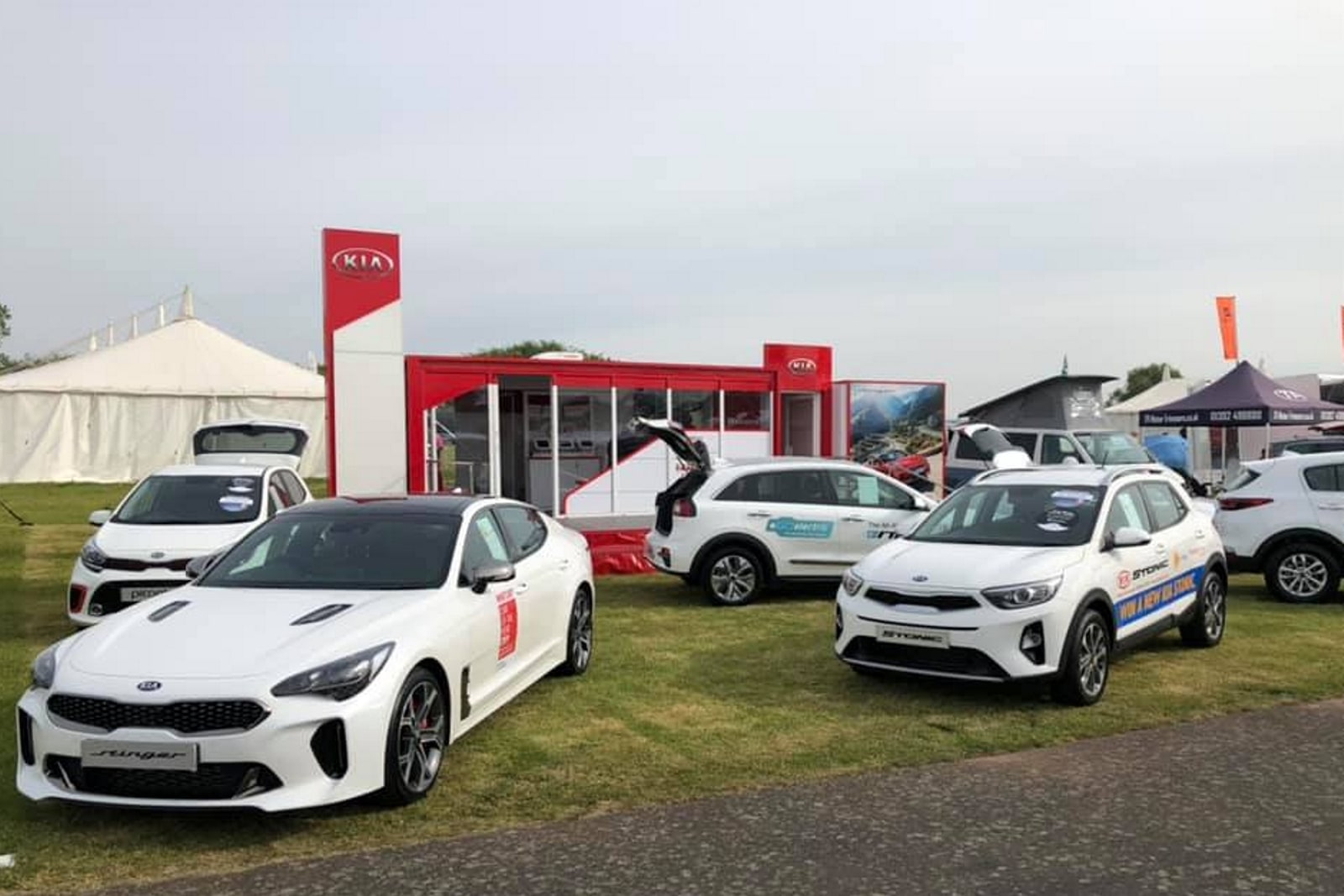 Exhibition trailer showground