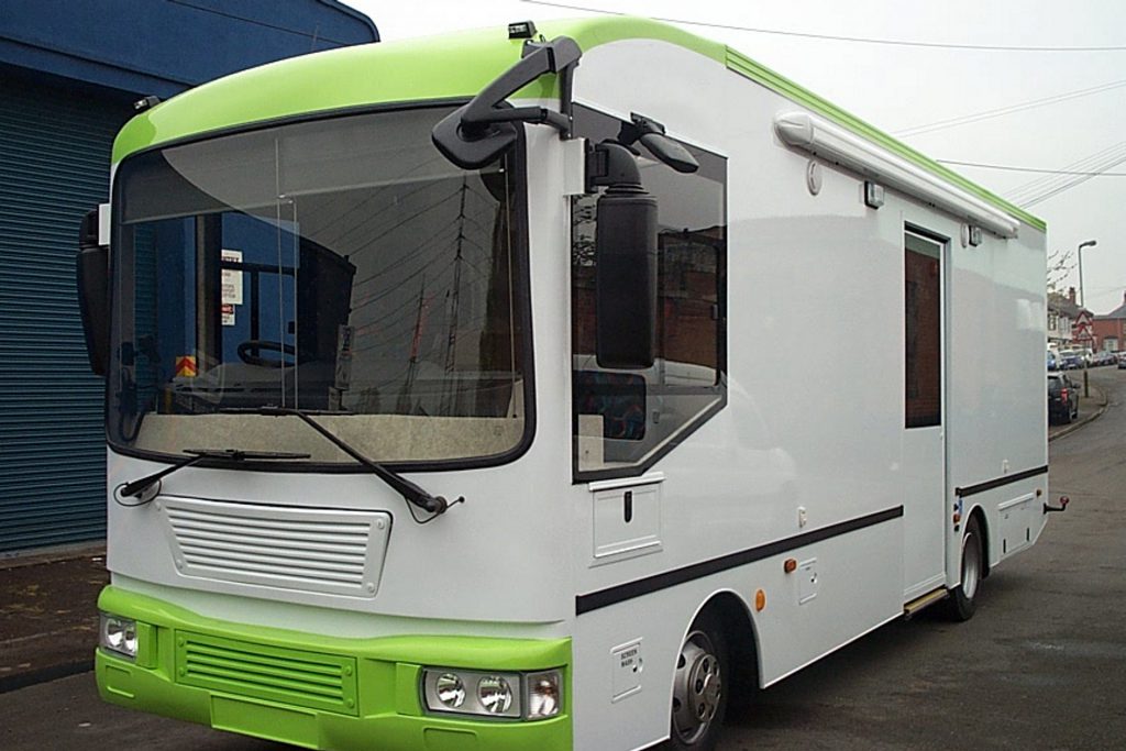 Mercedes Sherwood Windscreen on library