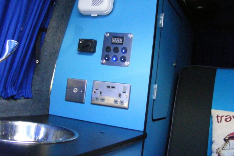 Camper van interior