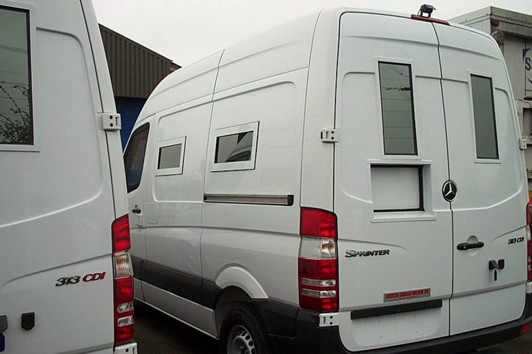 Cash in transit Mercedes fleet