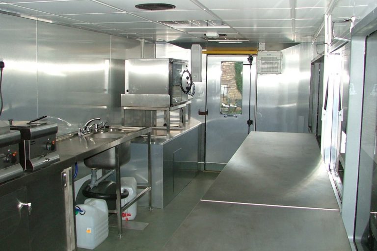 Catering bus conversion