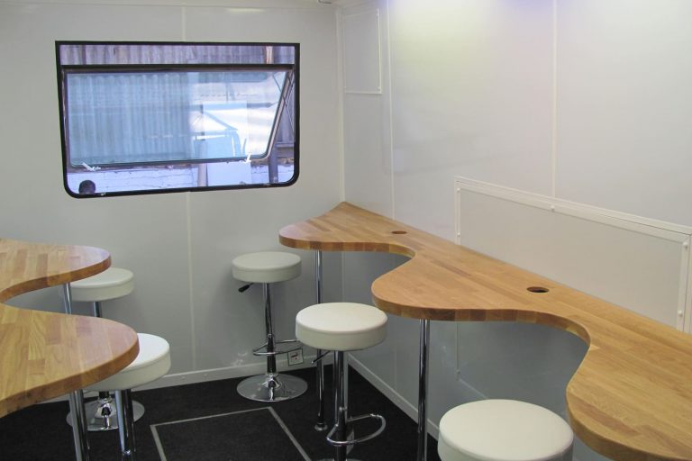 pre-owned mobile library converted to Catering vehicle