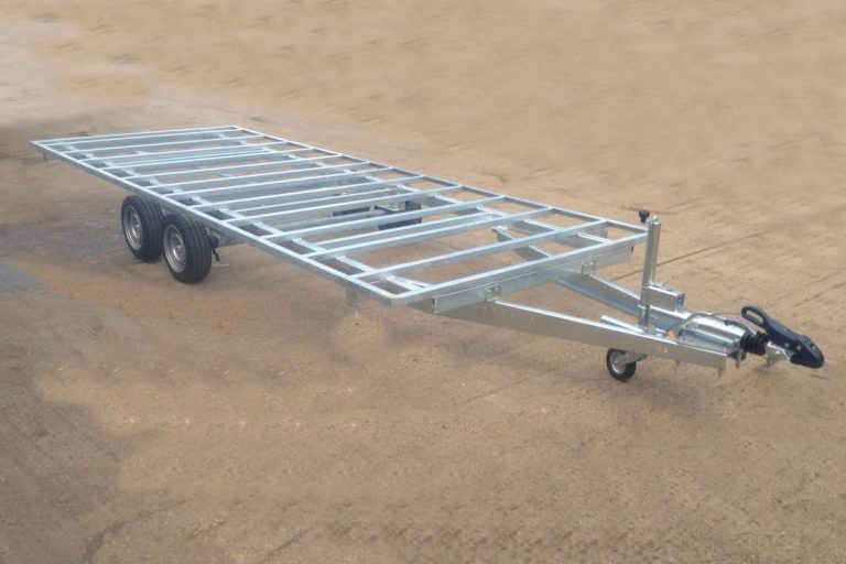 MVTech services start from the begining of the build process such as this trailer Draw bar chassis