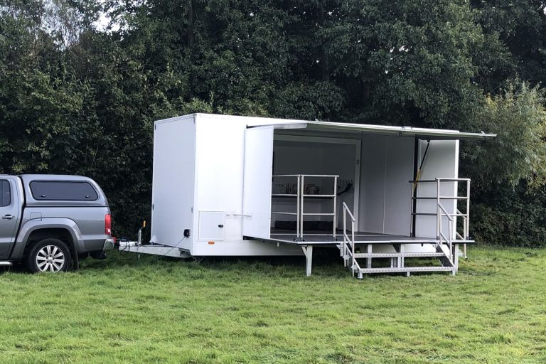 Event trailer chassis