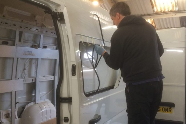 Fleet window installation