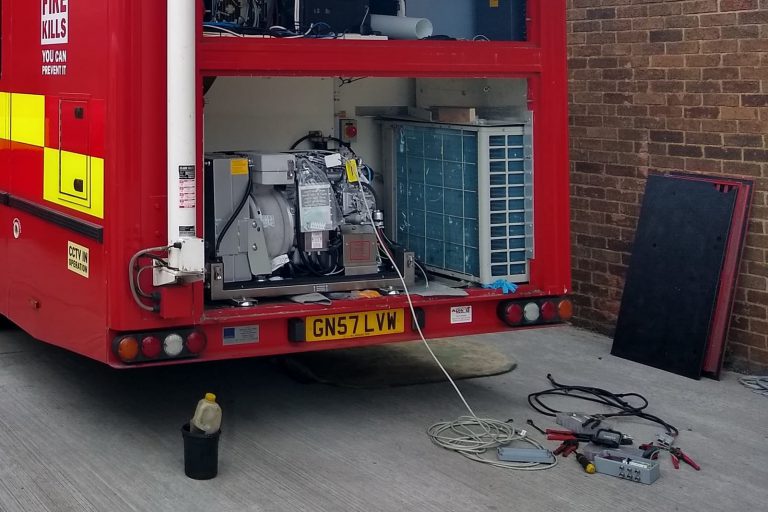 Incident command repair and maintenance