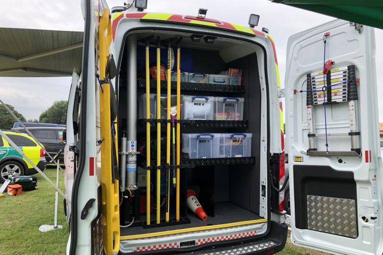 Search and rescue van conversion