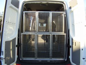 dog van