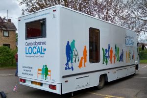 mobile library with new graphics