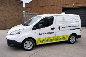 pet ambulance offside