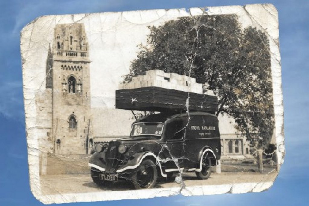 early display van for Stork margarine