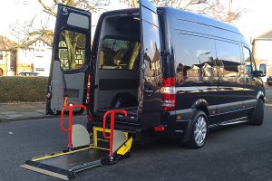 panel van conversions make great transport for the disabled