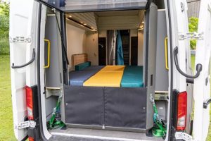 interior of a PugVan camper