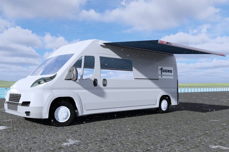 van cad drawing