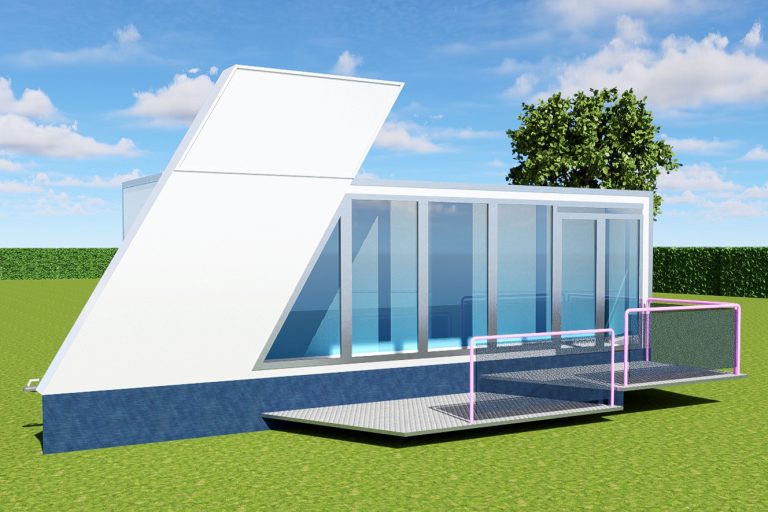 visual of an exhibition cad drawing