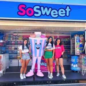 SoSweet retailing roadshow vehicle