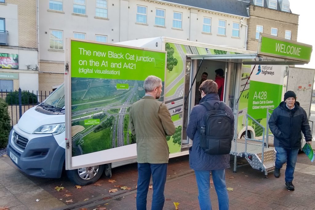 Information based experiential marketing by highways authority
