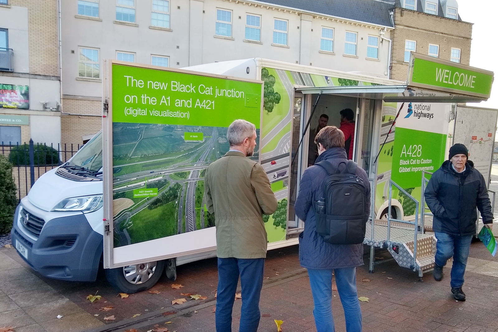 Information based experiential marketing by highways authority