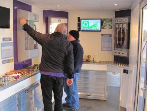 experiential marketing roadshow interior