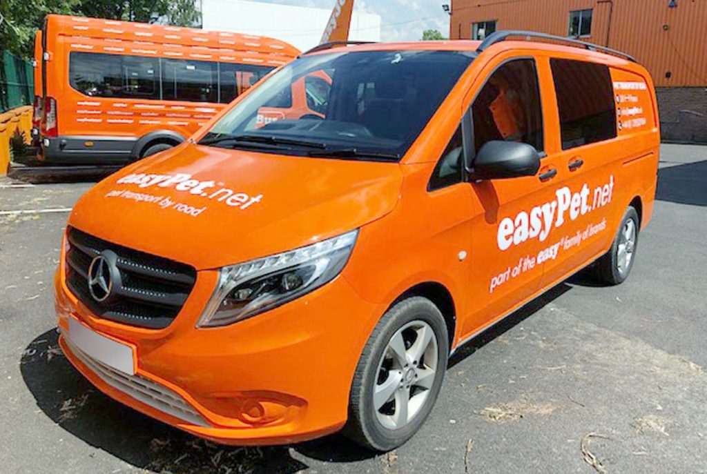 EasyPet pet transport vehicle