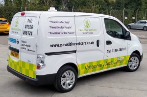 veterinary ambulance van graphics