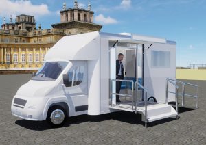 vehicle design for an information roadshow