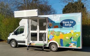 A NOrthumberland County Council community engagement vehicle