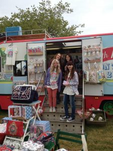 mobile library converted into a mobile shop