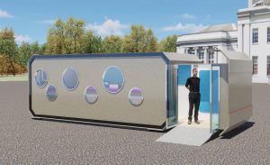 The triston exterior with pod out