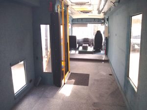 ex mobile library interior
