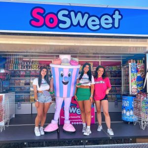 A sweet based brand experience