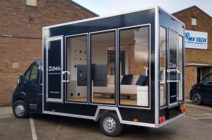 An unusual exhibition vehicle