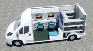 a drawing of a proposed incident response vehicle