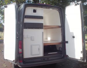 Ply lining covered with a decorative plastic finish