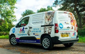 This attractively graphiced van conversion is part of a fleet belonging to Vetcare